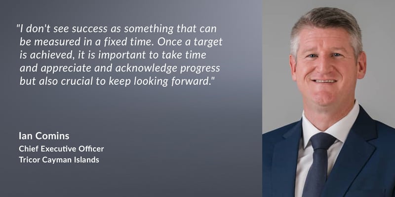 Ian Comins, CEO of Tricor Cayman Islands, shares his insights