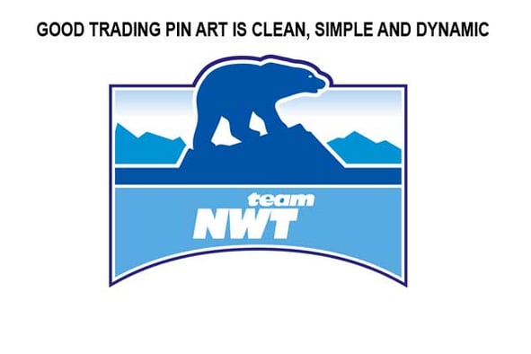 custom sport trading pin art