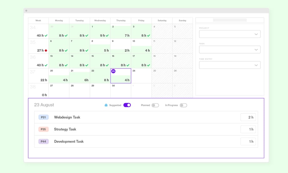 timesheets