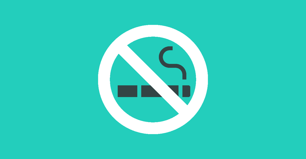 A ‘No Smoking’ sign