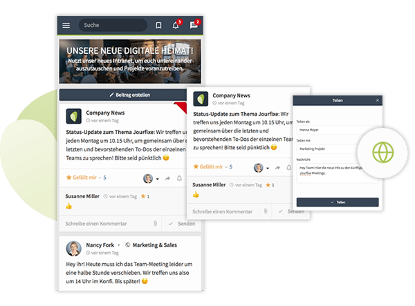 Use Case Social Intranet