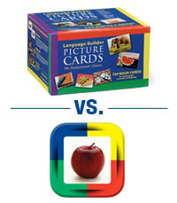 Picture Cards vs. App