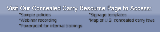 concealed carry resources for employers