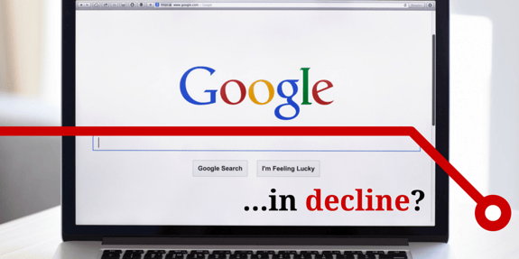 Google Search Market Share Slowly Declining