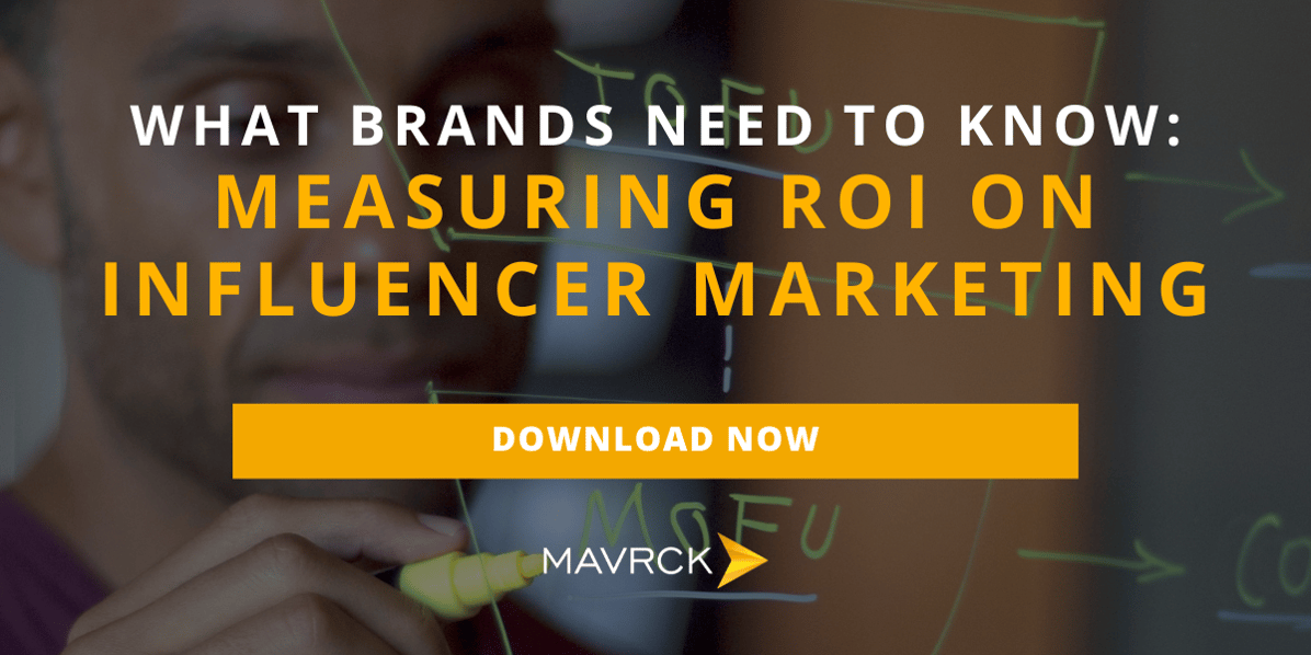 DOWNLOAD: Guide to Measuring ROI on Influencer Marketing