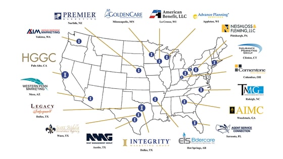 Integrity Marketing Group Map