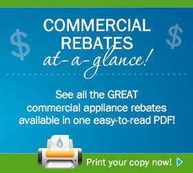 Commercial Appliance Rebate