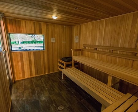 edge fitness lockers and sauna