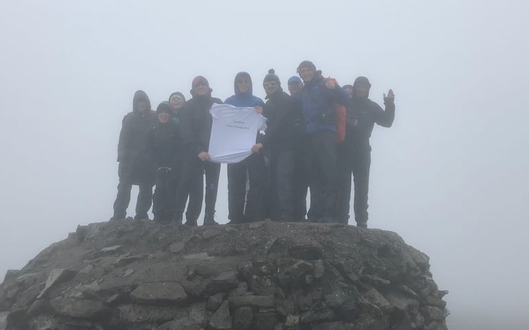 DaXtra at the top of Ben Nevis