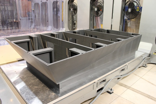 Finished Concrete Mold produced on Thermwood LSAM 10'x20' Finished Concrete Mold produced on Thermwood LSAM 10'x20'