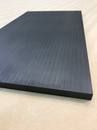 50% Carbon Fiber Filled PPS Panel Printed and Machined on LSAM 在LSAM上印刷和加工50%碳纤维填充PPS面板