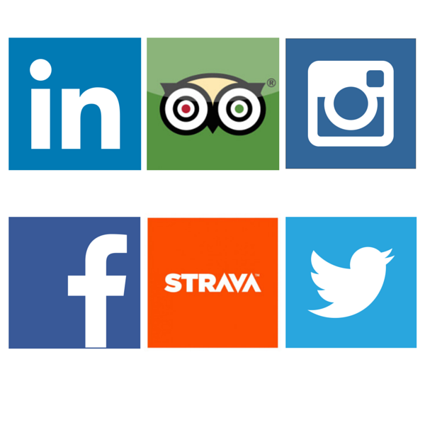 Livelo Social Media Twitter Instagram Facebook Strava Linkedin Google plus Trip Advisor Pintrest.png