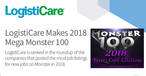 LogistiCare Makes 2018 Mega Monster 100