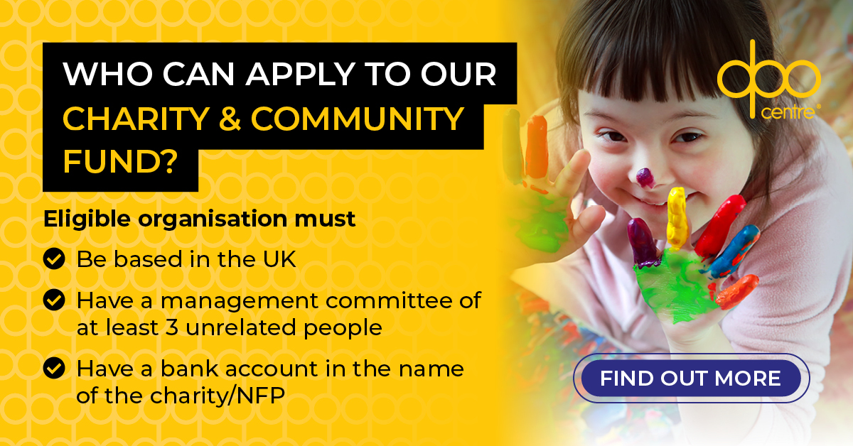Who can apply to our charity and community fund?