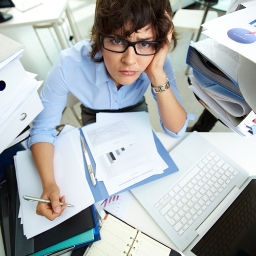 Confronting an overwhelmed employee can be a difficult task for a hiring manager.