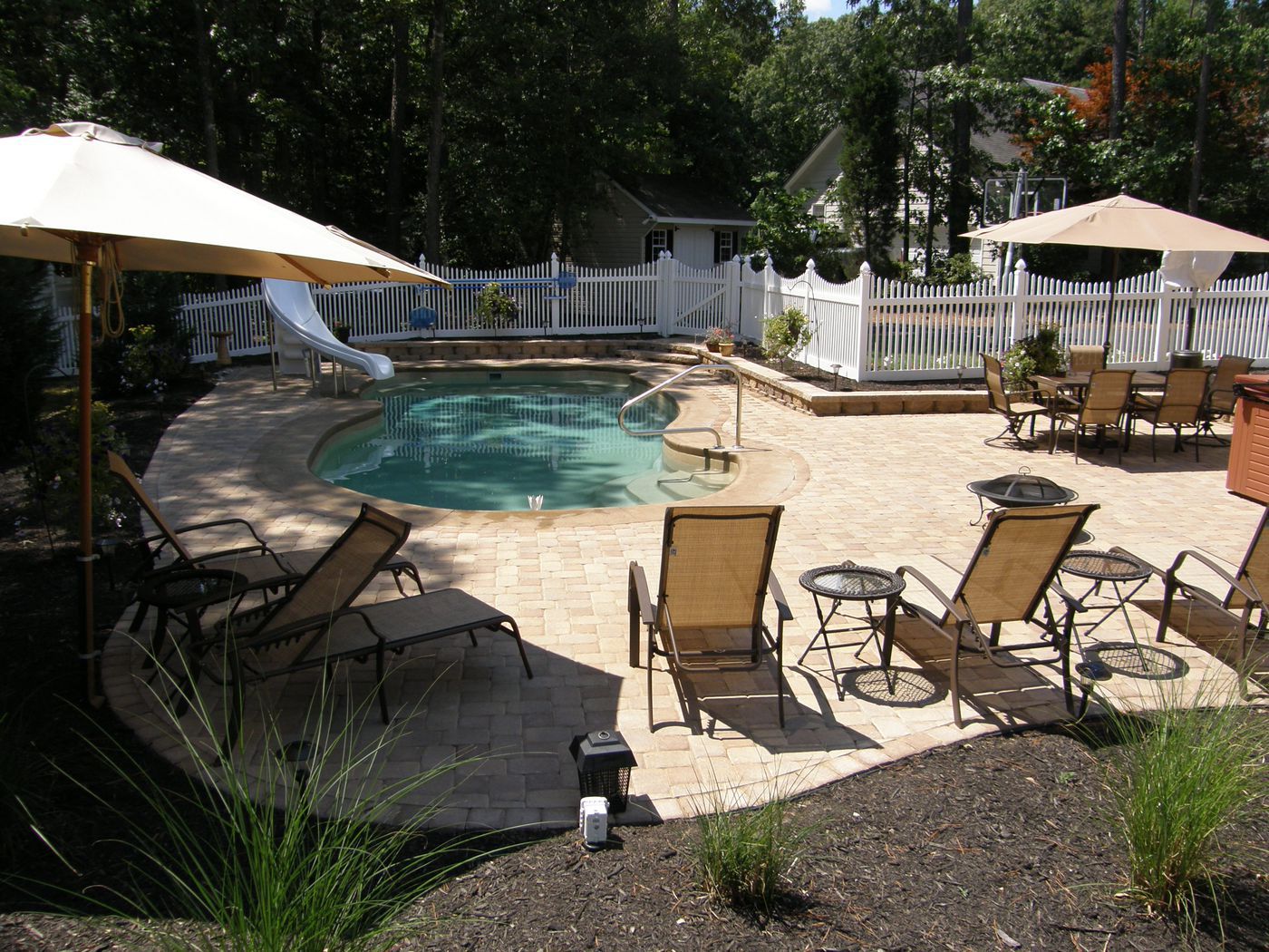 Pool Patio Materials: Stamped Concrete vs Pavers Pool Patio Materials: Stamped Concrete vs Pavers on Pool Patios Ideas id=75598