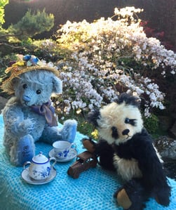 Spring Teddy Bear  and Panda party