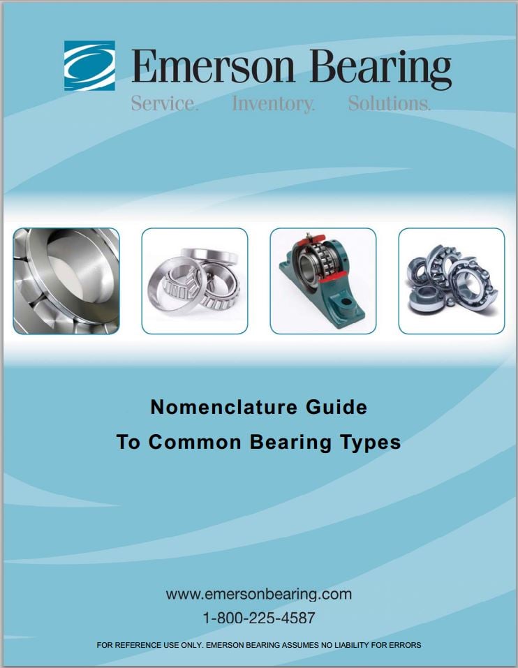 Ball & Roller Bearings: Emerson Bearing Co: Boston, MA