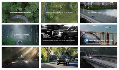 Ford stands out amongst similar auto ads