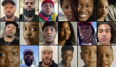 Still from Disney Channel's 'Because Black Lives Matter' ad