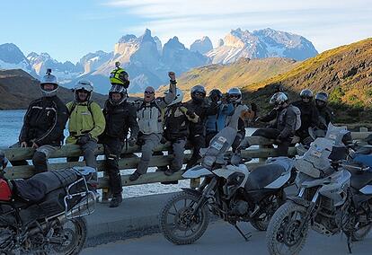 Guided Group Motorcycle trip Torres del Paine Guided Group Motorcycle trip Torres del Paine