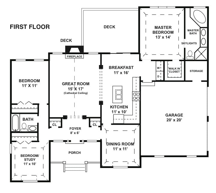 Baldwin New Home Floor Plan New Homes in PA