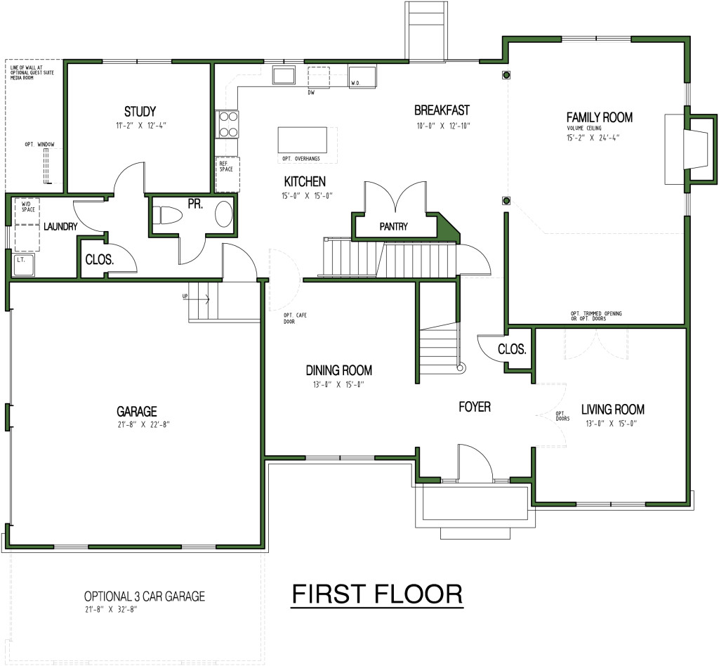 The Fairfax New Home Floor Plan