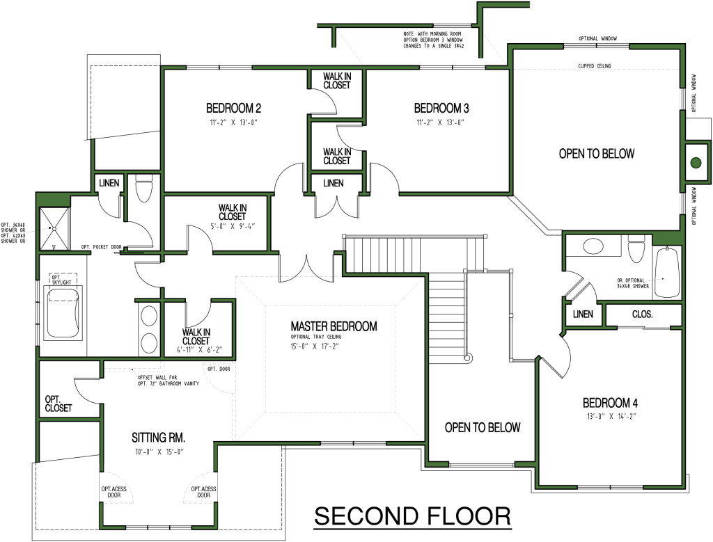 The Fairfax New Home Floor Plan