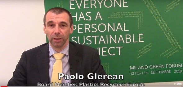Paolo Glerean, Plastics Recyclers Europe