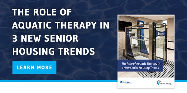 The Role of Aquatic Therapy in 3 New Senior Housing Trends