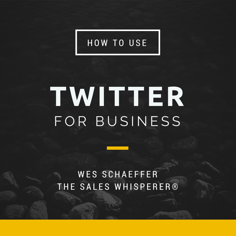 Use Twitter and other social media platforms to grow your sales.