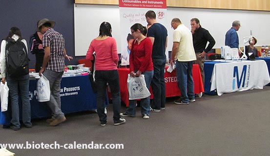 Life science researchers discover new leads at Biotechnology Calendar Inc's Bioresearch Product Faire™.