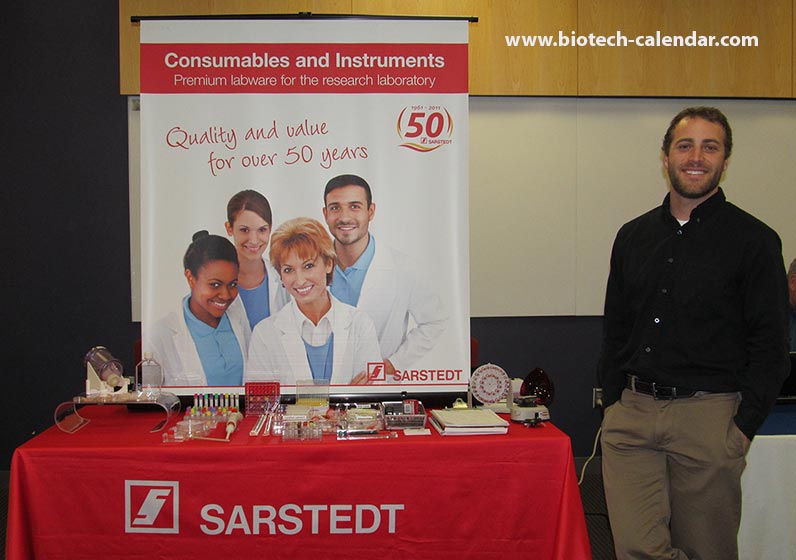 Sarstedt's exhbitor is excited to be at the University of Arizona for the Bioresearch Product Faire™.