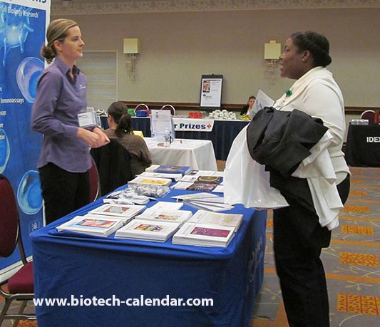 Vendor and attendee talk about this company's laboratory equipment.