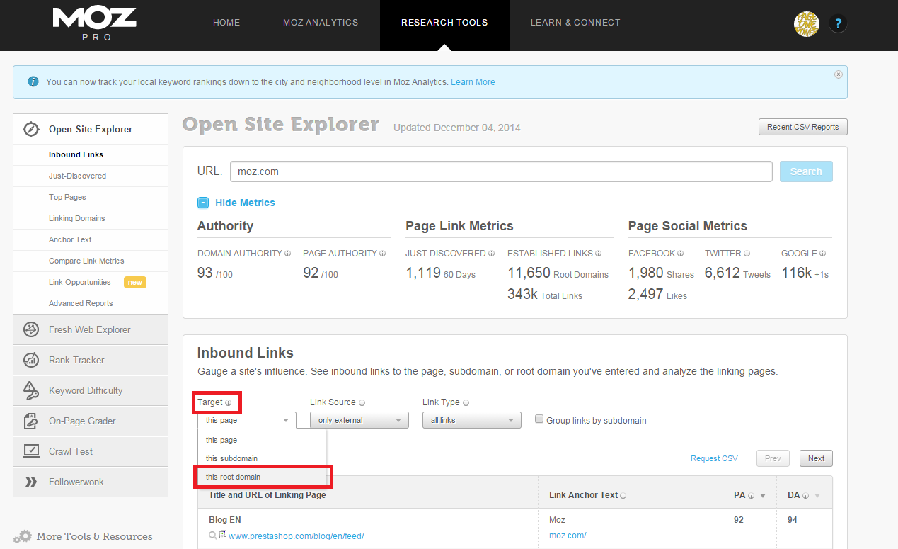 Using Open Site Explorer for Content Ideation – Tutorial Tuesday