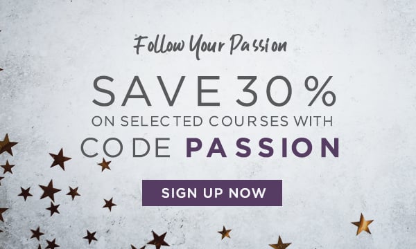 Save 30% with code PASSION