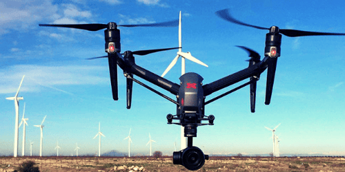 Drones y robots para impulsar el despliegue de energías renovables en España