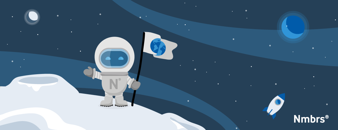 The Numbees are a small silver bot with a very friendly look. They are a visual representation of our AI feature.