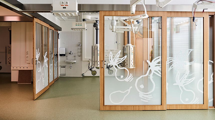 W nowym szpitalu dziecięcym w Helsinkach jakość tkwi w szczegółach