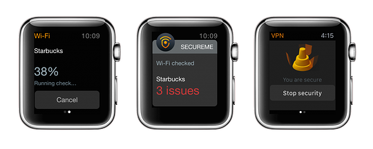 Avast SecureMe protects Apple Watch