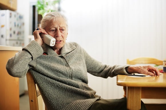 Elderly people are targeted for phone scams