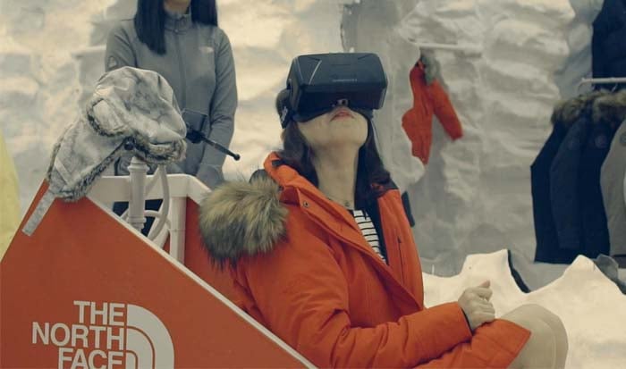 North Face VR experience