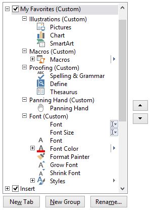 microsoft word toolbar icons and meanings