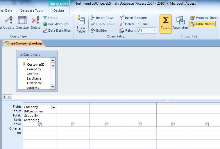 ms access update queries