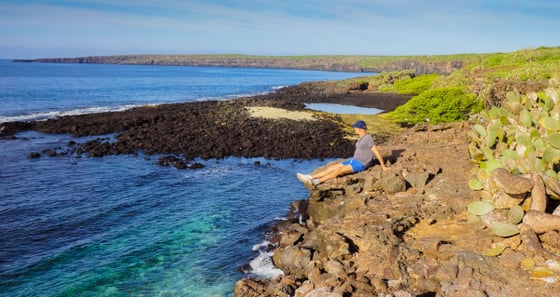 Inselleben auf Galapagos.