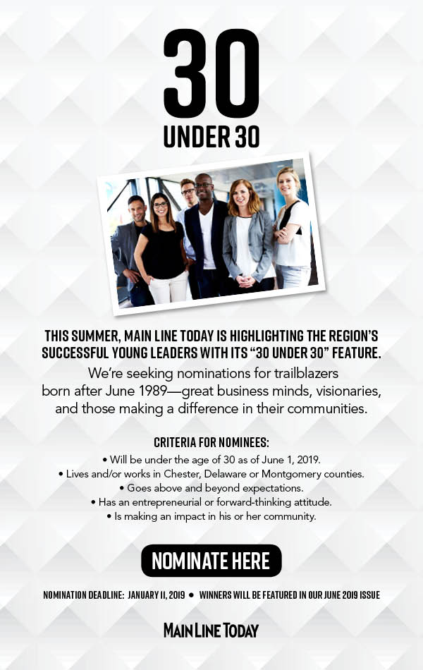 Main Line Today's 30 Under 30