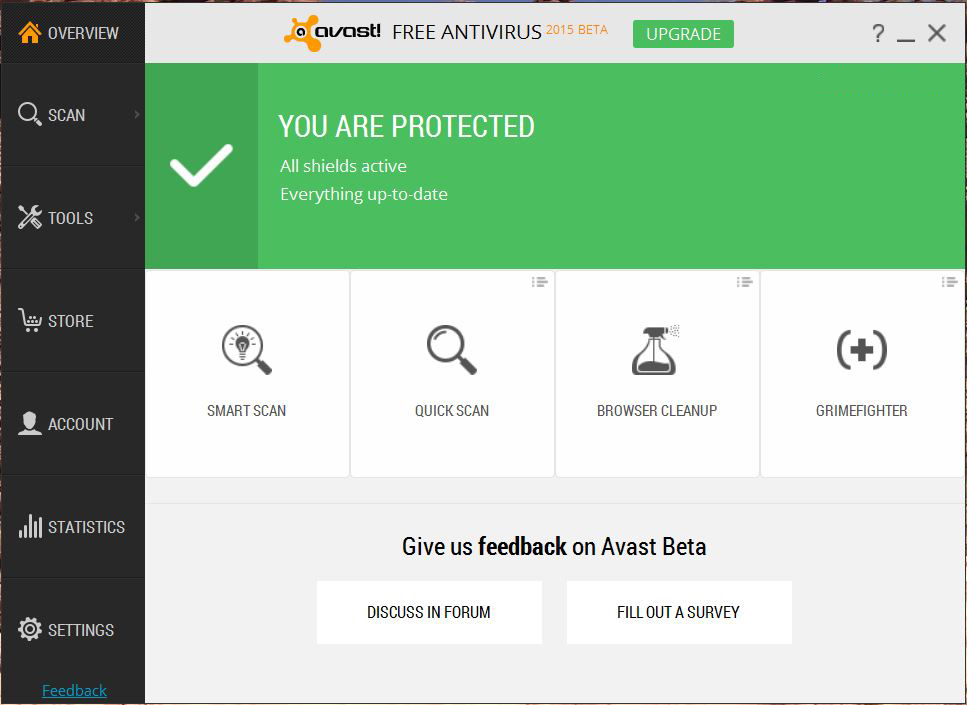 avast allow file sharing