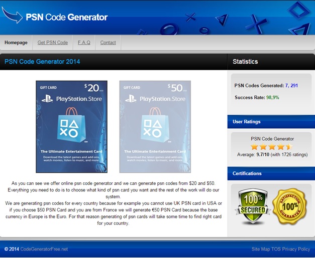 free 100 psn codes