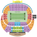 Autzen Stadium Seating Chart + Rows, Seats and Club Seats
