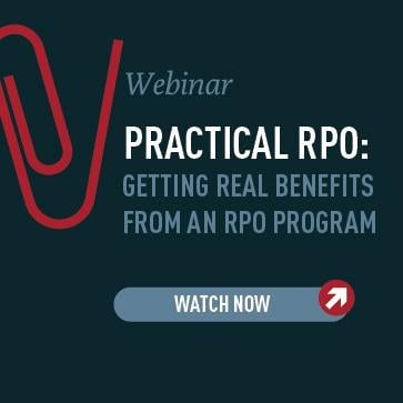 RPOA Webinar Practical RPO: Getting Real Benefits from an RPO Program